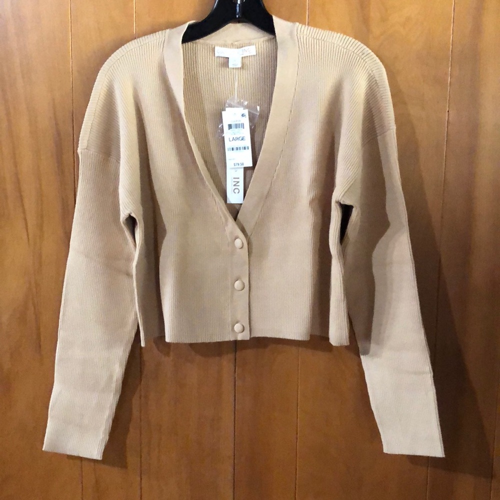 Women's Natural Culpos X Inc Ribbed Cardigan